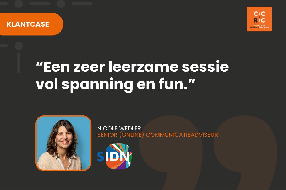 Wat doe je als het misgaat? SIDN testte crisismanagement tijdens de Kickstart cover